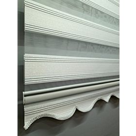 BBB MZ280 Pliseli Simli Renk Geçişli Modern Zebra 180x200 cm Stor Perde