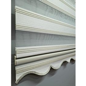 BBB MZ281 Pliseli Simli Renk Geçişli Modern Zebra 110x260 cm Stor Perde