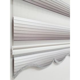 BBB MZ290 Geniş Pliseli Renk Geçişli Zebra Stor Perde