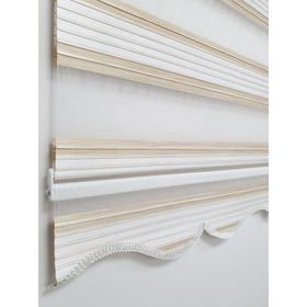 BBB MZ291 Geniş Pliseli Renk Geçişli Zebra Stor Perde