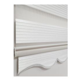 BBB MZ292 Geniş Pliseli Simli Ekru Zebra Stor Perde