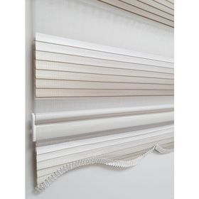 BBB MZ293 Geniş Pliseli Renk Geçişli Zebra Stor Perde