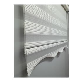 BBB MZ320 Dar Pliseli Zebra Beyaz 100x260 cm Stor Perde