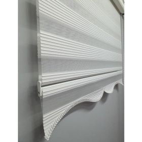 BBB MZ320 Dar Pliseli Zebra Beyaz 130x260 cm Stor Perde