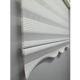 BBB MZ320 Dar Pliseli Zebra Beyaz 150x260 cm Stor Perde