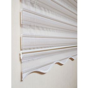 BBB MZ320 Dar Pliseli Zebra Beyaz 180x200 cm Stor Perde