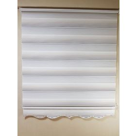BBB MZ480-8605480592794 Pliseli Beyaz Zebra 120x260 cm Stor Perde