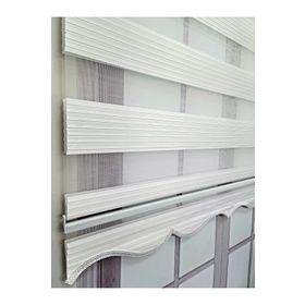 BBB MZ480 Pliseli Beyaz 130x200 Stor Zebra Perde