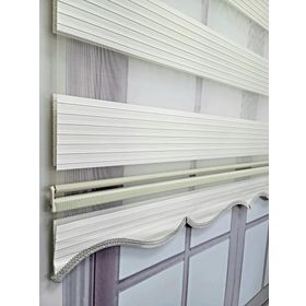 BBB MZ481 Pliseli Ekru 170x260 Stor Zebra Perde