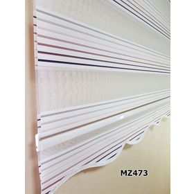 BBB MZ484 Mikro Pliseli Zebra Krem 110x260 cm Stor Perde