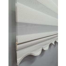 BBB MZ484 Mikro Pliseli Zebra Krem 160x200 cm Stor Perde