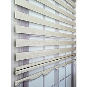 BBB MZ492 Bambu Krem 120x200 Stor Zebra Perde