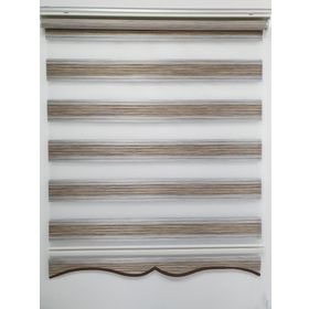 BBB MZ494 Bambu Kahverengi 100x200 cm Zebra Stor Perde
