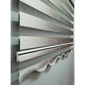 BBB MZ495 Bambu Gri 190x200 cm Stor Perde