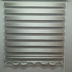 BBB MZ495 Bambu Gri Zebra 180x200 cm Stor Perde