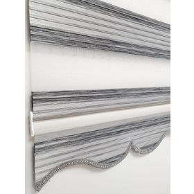 BBB MZ495 Bambu Gri Zebra 180x260 cm Stor Perde