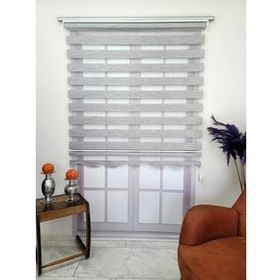 BBB MZ495 Bambu Gri Zebra 90x260 cm Stor Perde