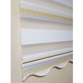 BBB MZ508 Ekru 150x260 Stor Zebra Perde