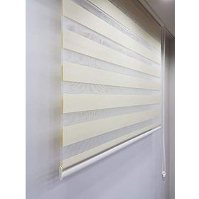 BBB MZ509 Krem 110x200 Stor Zebra Perde