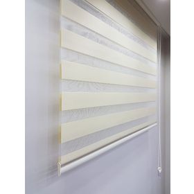 BBB MZ509 Krem 190x260 Stor Zebra Perde