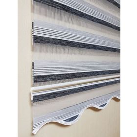 BBB MZ509 Krem 190x260 Stor Zebra Perde
