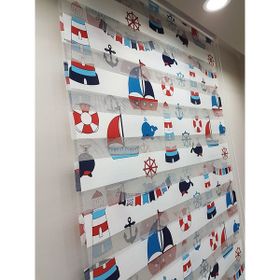 BBB MZ509 Krem 80x200 Stor Zebra Perde