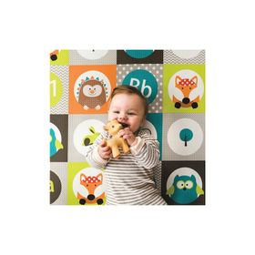 Bblüv Renkli Hayvanlar 140x100x1 cm Mülti Oyun Halısı