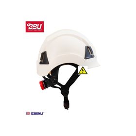 BBU Safety Equipment Beyaz SP 9001 Yüksekte Çalışma Elektrikçi Bareti Dağcı Kaskı