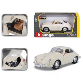BBURAGO 1961 1:24 Porsche 356 B Coupe Model Oyuncak Araba
