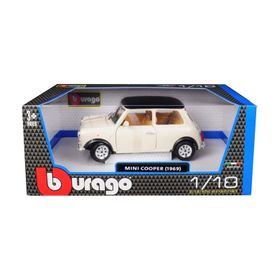 BBURAGO Burago 1:18 Mini Cooper 1969 Model Araba