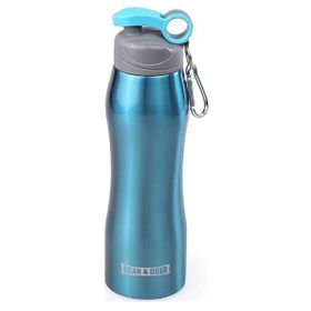 B&D İnce Pipetli 750 ml Çelik Matara