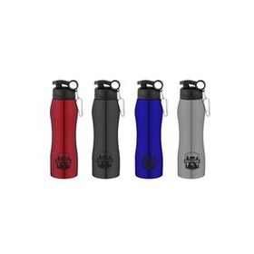 B&D İnce Pipetli 750 ml Çelik Matara