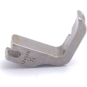 BDR 12435R 1/4 Düz Makine Fermuar Fitil Ayak