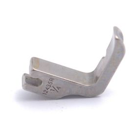 BDR 12435R 1/4 Düz Makine Fermuar Fitil Ayak