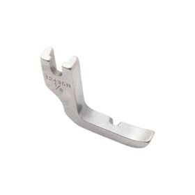 BDR 12435R 1/8 Düz Makine Fermuar Fitil Ayak