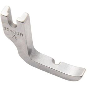 BDR 12435R 1/8 Düz Makine Fermuar Fitil Ayak
