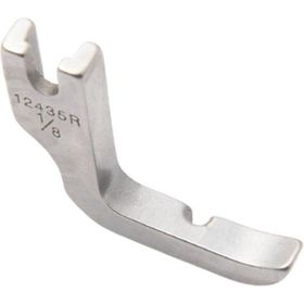 BDR 12435R 1/8 Düz Makine Fermuar Fitil Ayak