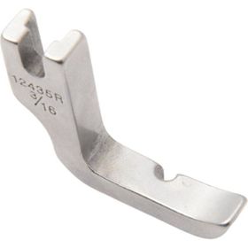 BDR 12435R 3/16 Düz Makine Fermuar Fitil Ayak