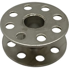 BDR 270010 Düz Makine Metal Beyaz Tırnaksız Masura