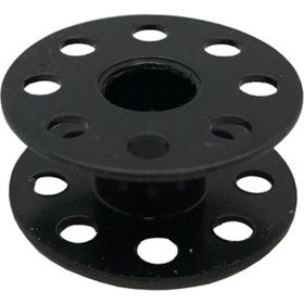 BDR 270010 Düz Makine Metal Siyah Tırnaksız Masura