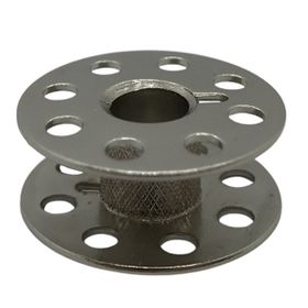 BDR 270010QWS Düz Makine Metal Beyaz Tırnaklı-İçi Tırtıklı Masura