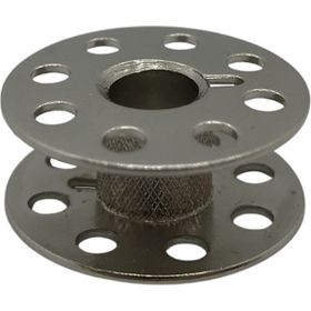 BDR 270010QWS Düz Makine Metal Beyaz Tırnaklı-İçi Tırtıklı Masura