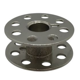 BDR 270010QWS Düz Makine Metal Beyaz Tırnaklı-İçi Tırtıklı Masura