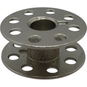 BDR 270010QWS Düz Makine Metal Beyaz Tırnaklı-İçi Tırtıklı Masura