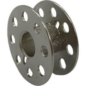 BDR 270010QWS Düz Makine Metal Beyaz Tırnaklı-İçi Tırtıklı Masura