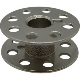 BDR 270010QWS Düz Makine Metal Beyaz Tırnaklı-İçi Tırtıklı Masura