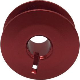 BDR 272152AS 55623S Düz Makine Alüminyum Tırnaklı Kırmızı Masura