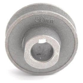 BDR 50 mm Motor Alüminyum Düz Kasnak