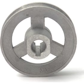 BDR 60 mm Motor Alüminyum Düz Kasnak