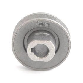 BDR 60 mm Motor Alüminyum Düz Kasnak